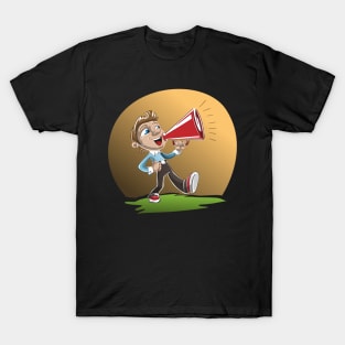 Shouting Guy Mike T-Shirt